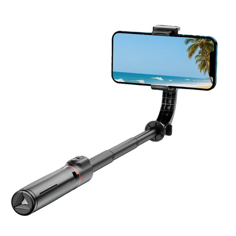 Bluetooth Remote Controlled Telescopic Tripod Selfie Stick with Anti-Shake Function - GD-F06
