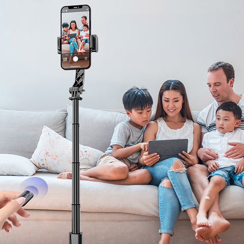 Bluetooth Remote Controlled Telescopic Tripod Selfie Stick with Anti-Shake Function - GD-F06