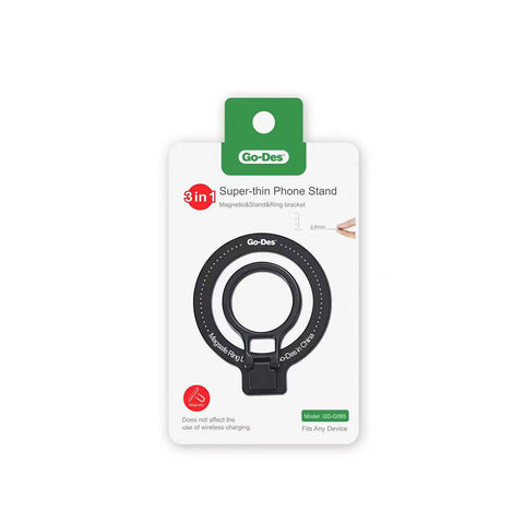3-in-1 Magnetic Ring Holder with Stand GD-G085