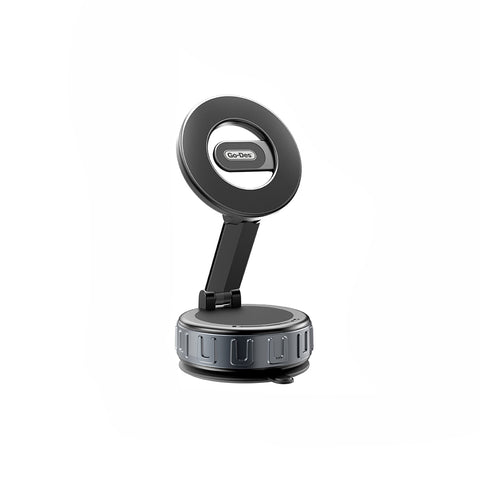 360-Degree Rotating Magnetic Phone Holder with Suction Cup