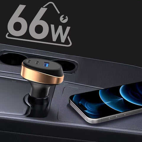 Go-Des GD-QC2207 PD 66W Fast Charging Car Charger