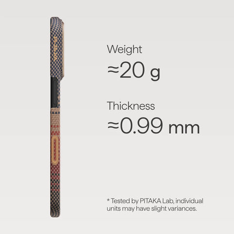 Pitaka Ultra-Slim Case (Sunset) - iPhone 17 Series