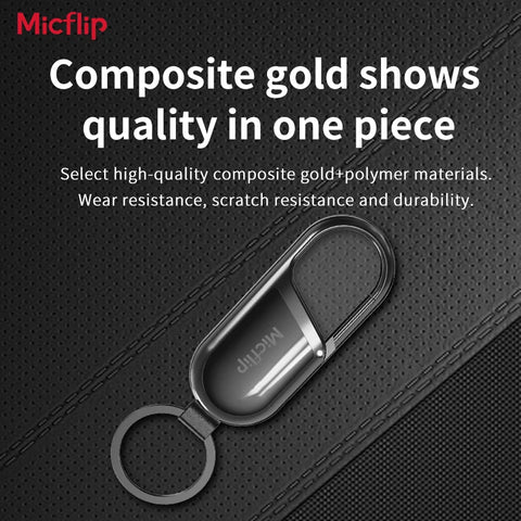MicFlip Smart Anti-Loss Keychain Tracker
