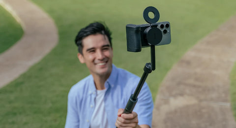 MagPod | Selfie Stick with Magnetic Grip and Bluetooth Remote