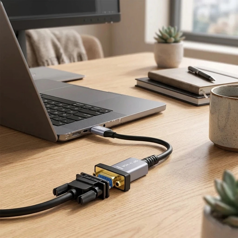 Epicarma Full Hd Dp To Vga Adapter
