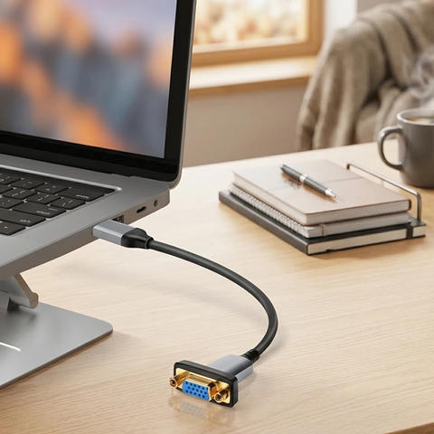 Epicarma Full Hd Dp To Vga Adapter