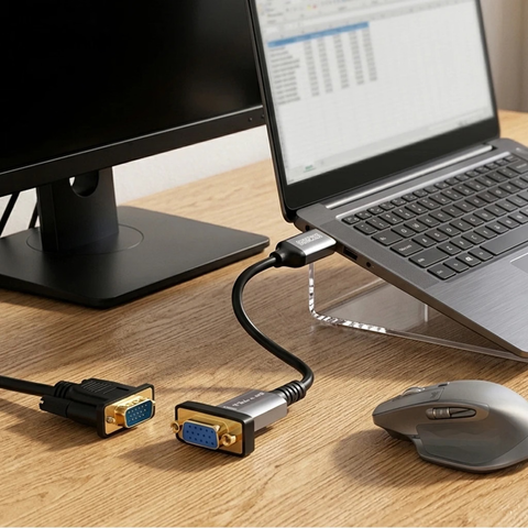 Epicarma Full Hd Dp To Vga Adapter