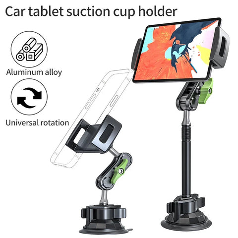 360° Rotation Suction Cup Mount Tablet Holders