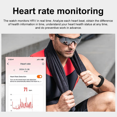 Smart Band Watch Heart Rate Health Sport Fitness Tracker Bracelet Smartwatch H59