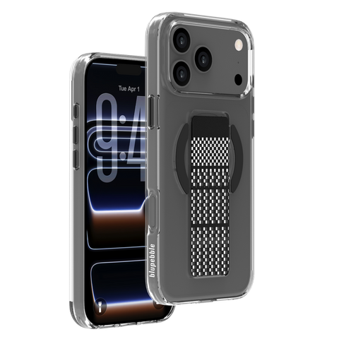 Blupebble Iphone 17&18 Pro Snapgrip Case With Magsafe Black Bp-Ipsng17Pro