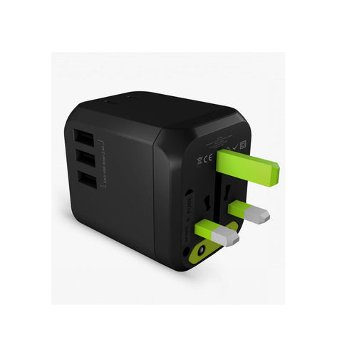 All-in-One Travel Adapter with International Plug